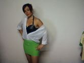 Conjunto Mini Saia e Blusa Transparente