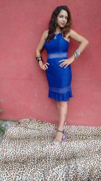 Vestido Renda Dupla